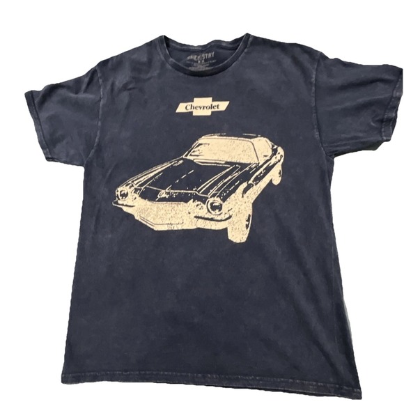 Chemistry Other - Chemistry Chevrolet Camaro Graphic Navy Blue Men's T-Shirt Size M